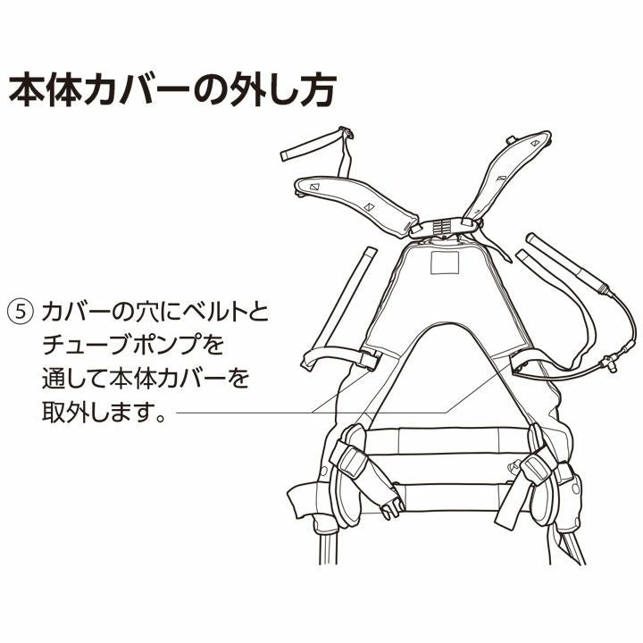 マッスルスーツ 付替用・本体カバー(ソフトフィット用)